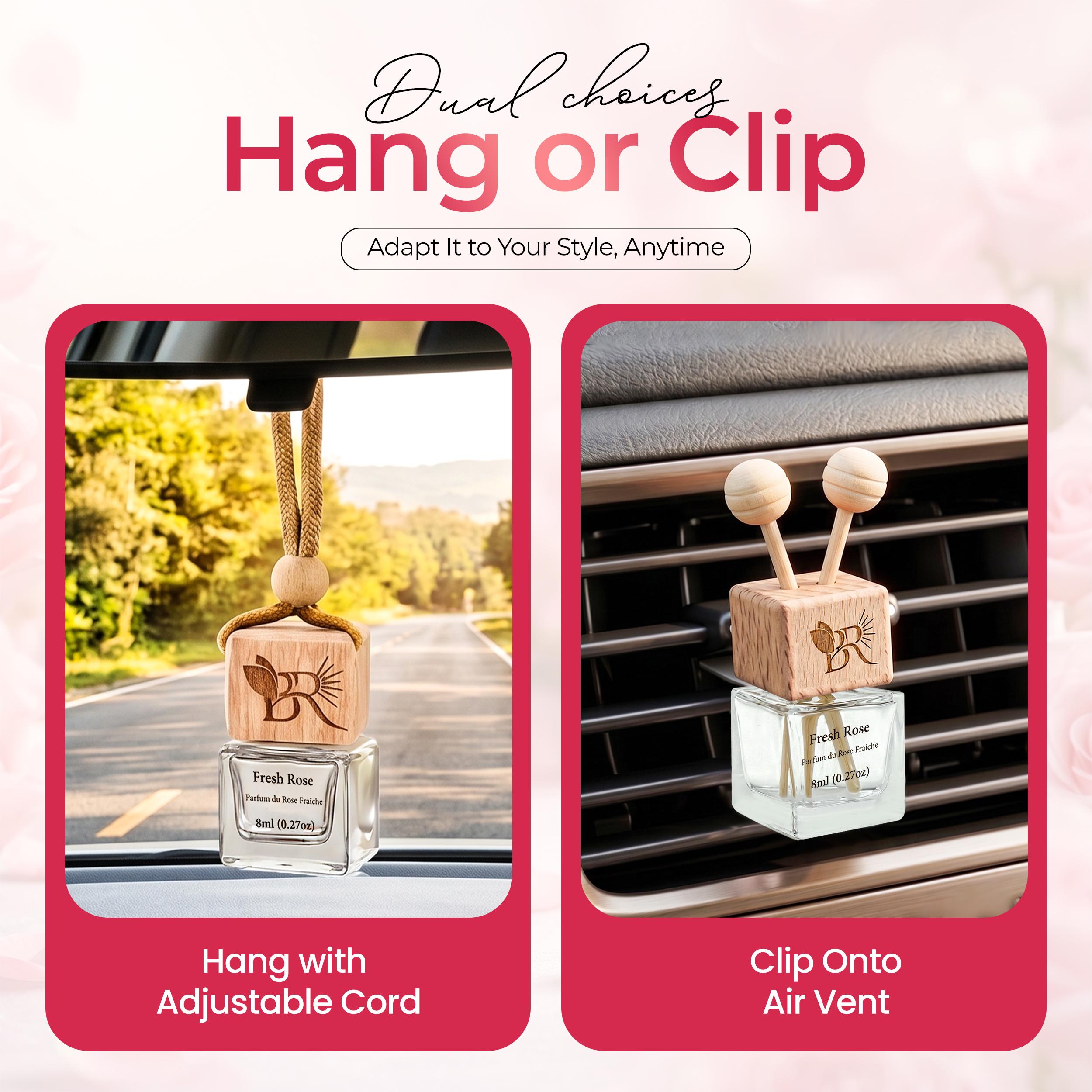 Rose Car Air Freshener thumbnail 4